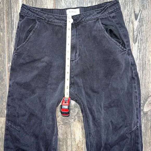 Bohme Black Paper mom jeans, Tapered Leg Woman Size M - Picture 5 of 8